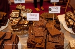 An incredible variety of chocholate brownies from Newcastle